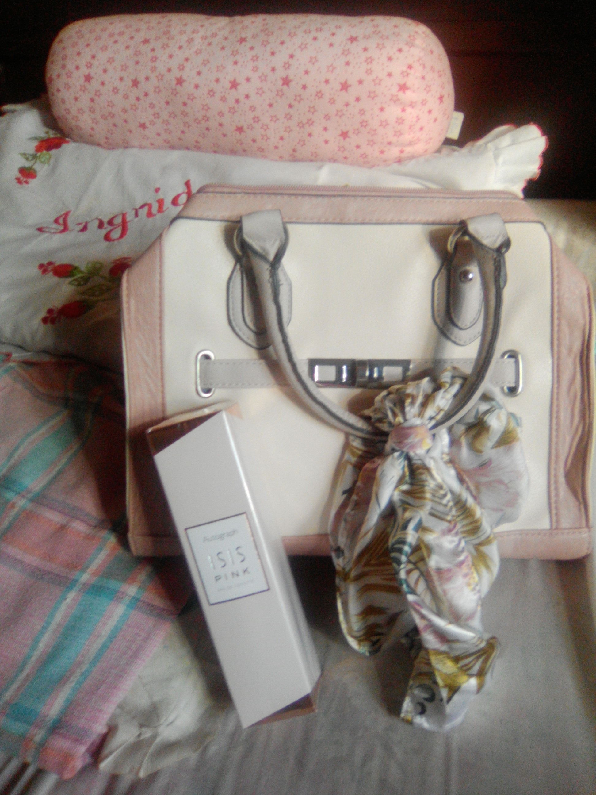 the bag, the scarf, and the perfume the bag, the scarf, and the perfume