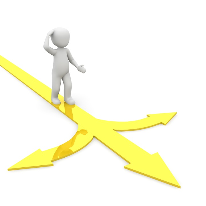 We are not walking towards the fork prongs. We are already on one of them!! We are not walking towards the fork prongs. We are already on one of them!!