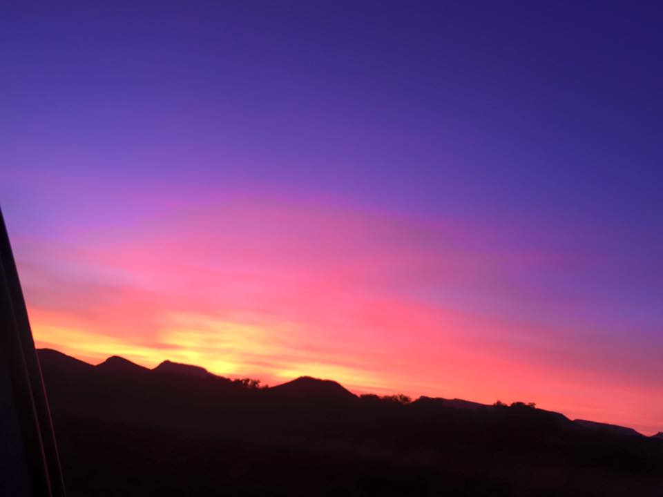 The Summer evening skies in SA - just stunning 