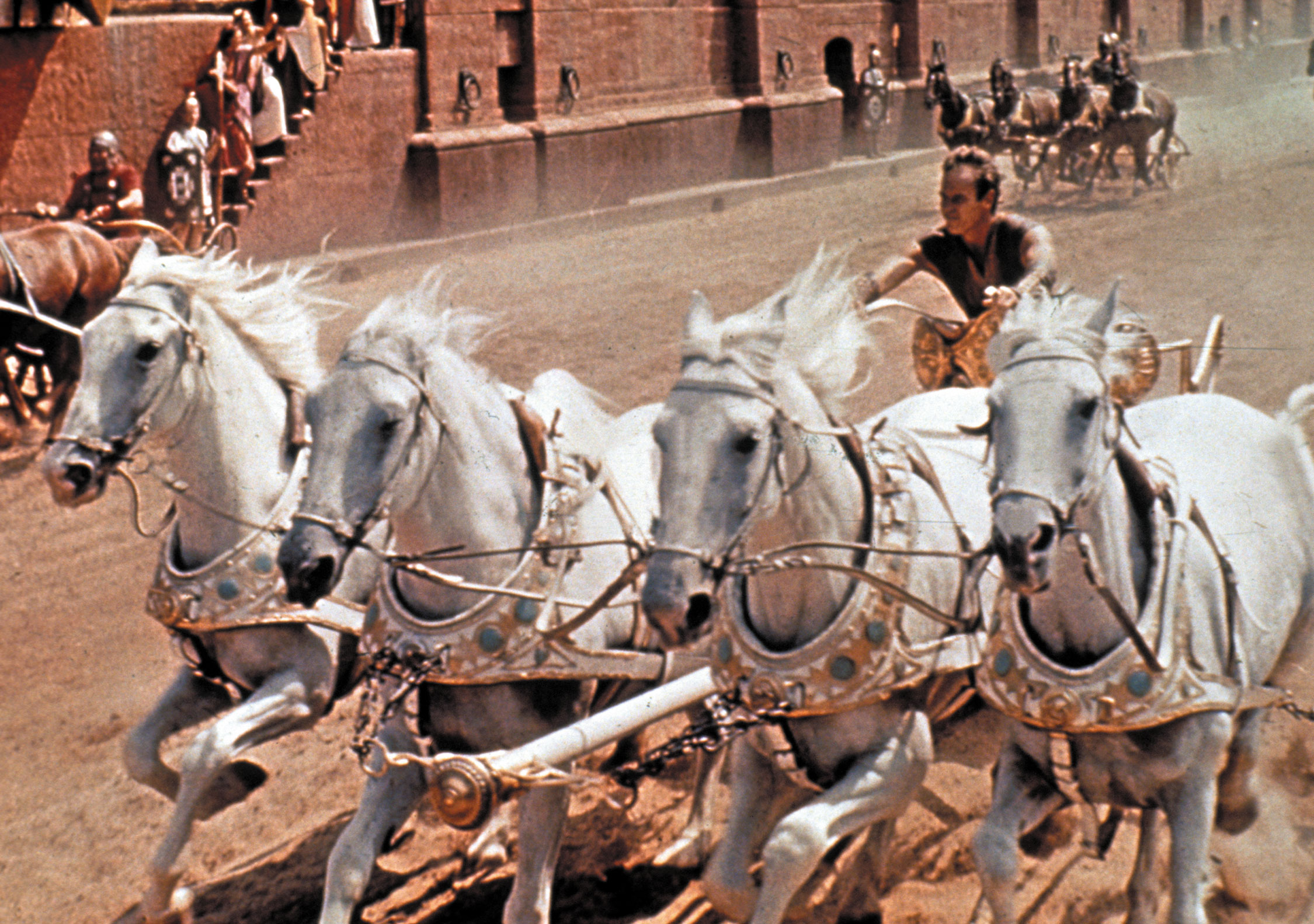 Ben-Hur, movie, horses, Chariot race, Oscar