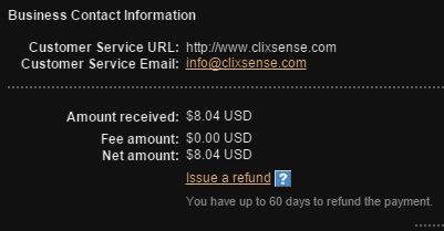 paypal,clixsense