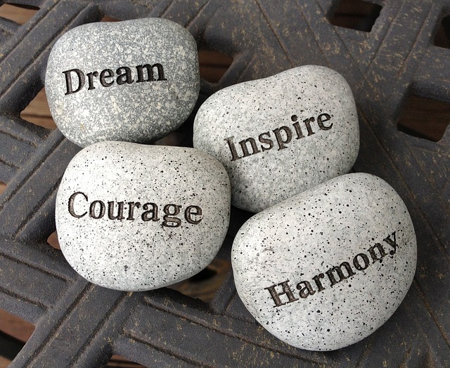 Inspirational Stones image from Pixabay