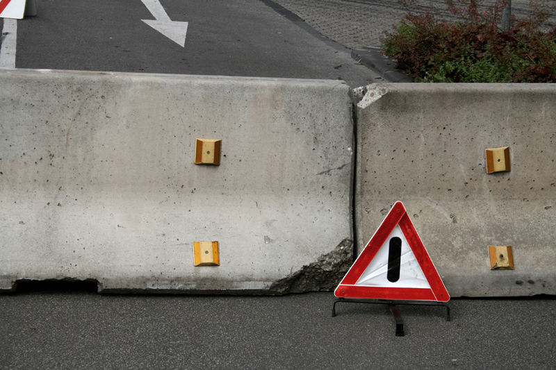 Road block credit https://commons.wikimedia.org/wiki/File:Road_block.jpg Road block credit https://commons.wikimedia.org/wiki/File:Road_block.jpg