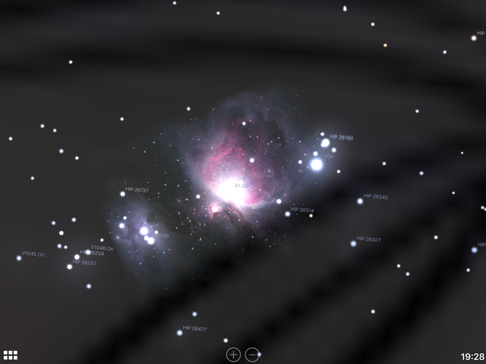 this is the Nebula from Orion's Belt for his pleasure too