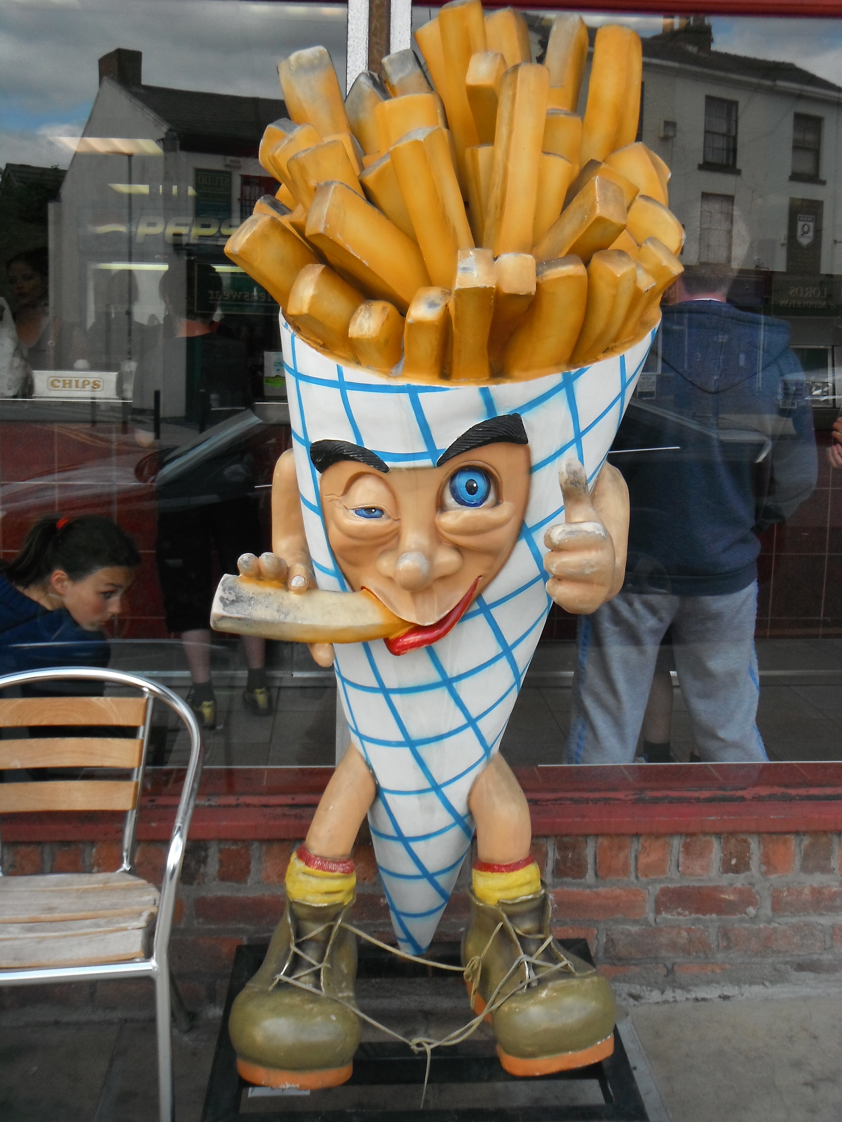 Photo taken by me - The Chip Shop Cone Middleton Manchester Photo taken by me - The Chip Shop Cone Middleton Manchester