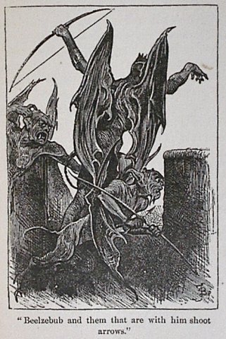 Beelzebun the satan credit  https://commons.wikimedia.org/wiki/File:Beelzebub_and_them_with_him.jpg