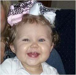 McKenzie, my great-granddaughter..  and her beautiful smile