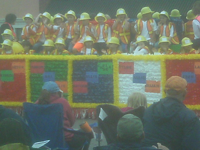 A Kindergarten float in McPherson, Ks. A Kindergarten float in McPherson, Ks.