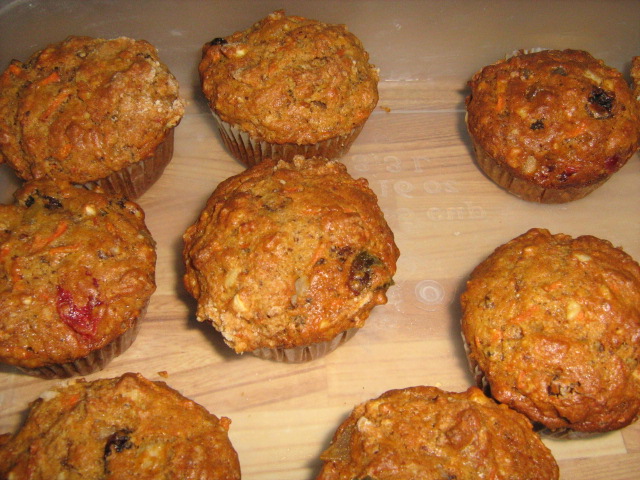 A batch of muffins