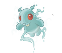 A Ghost Meepit @Neopets, used with permission A Ghost Meepit @Neopets, used with permission