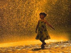 dancing, rain, fun, little girl, refresh dancing, rain, fun, little girl, refresh