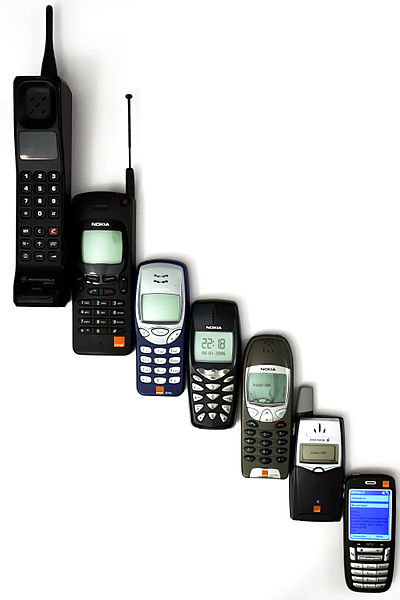 mobile phone credit  https://commons.wikimedia.org/wiki/File:Mobile_phone_evolution.jpg