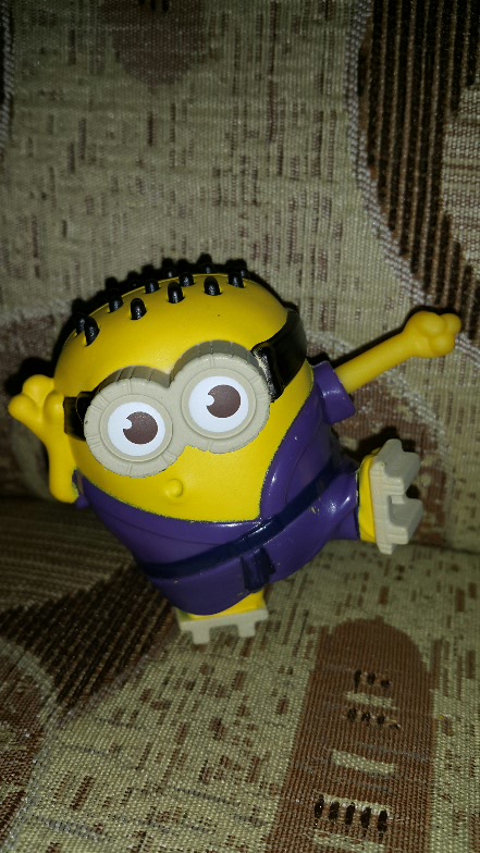Image is mine. The toy i got..onlynone from the minions. Hahaha Image is mine. The toy i got..onlynone from the minions. Hahaha