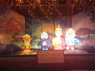 Chinese New Year decoration in a Buddhist temple Chinese New Year decoration in a Buddhist temple