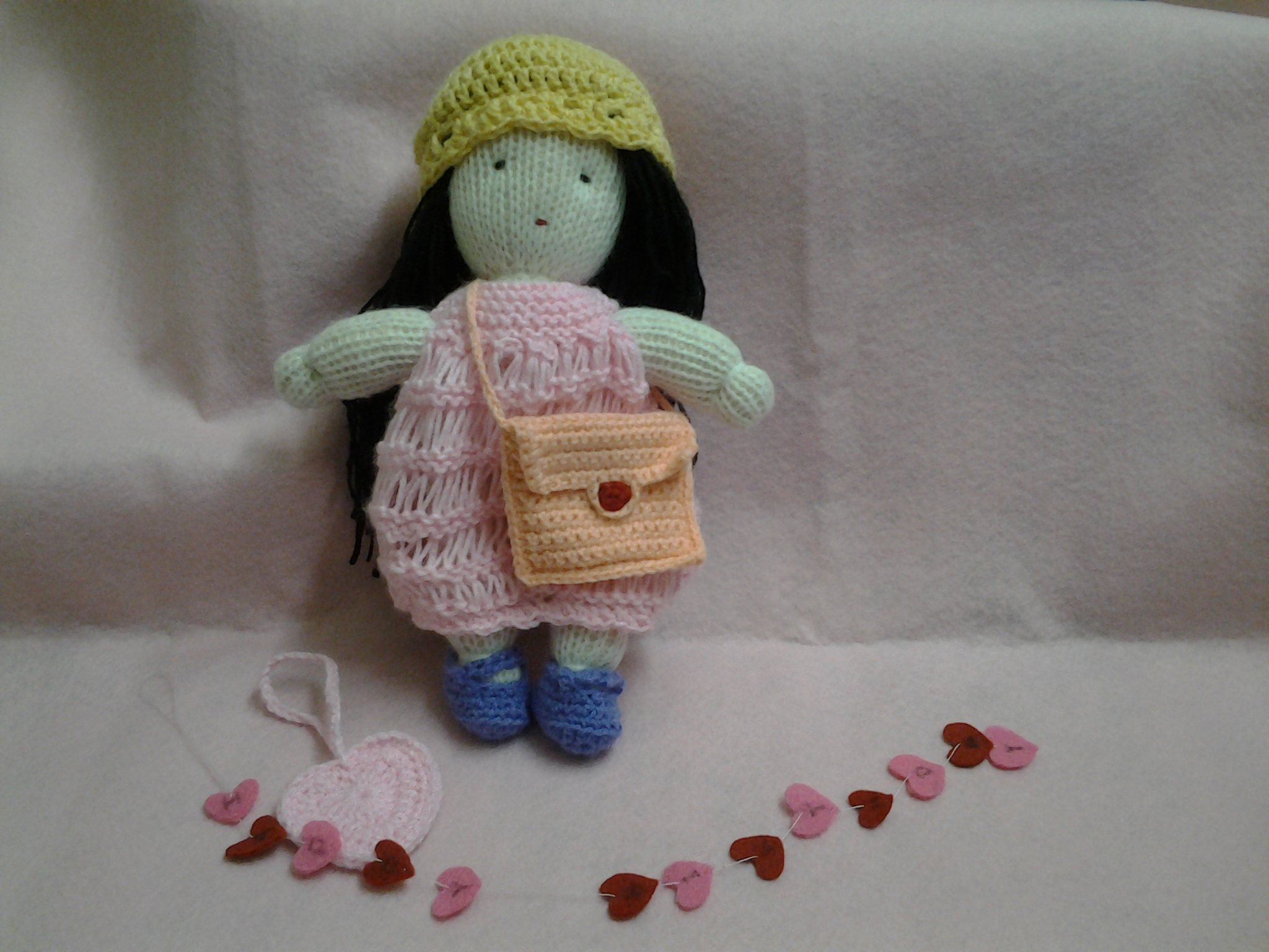 Knitttd doll for my son's birthday Knitttd doll for my son's birthday