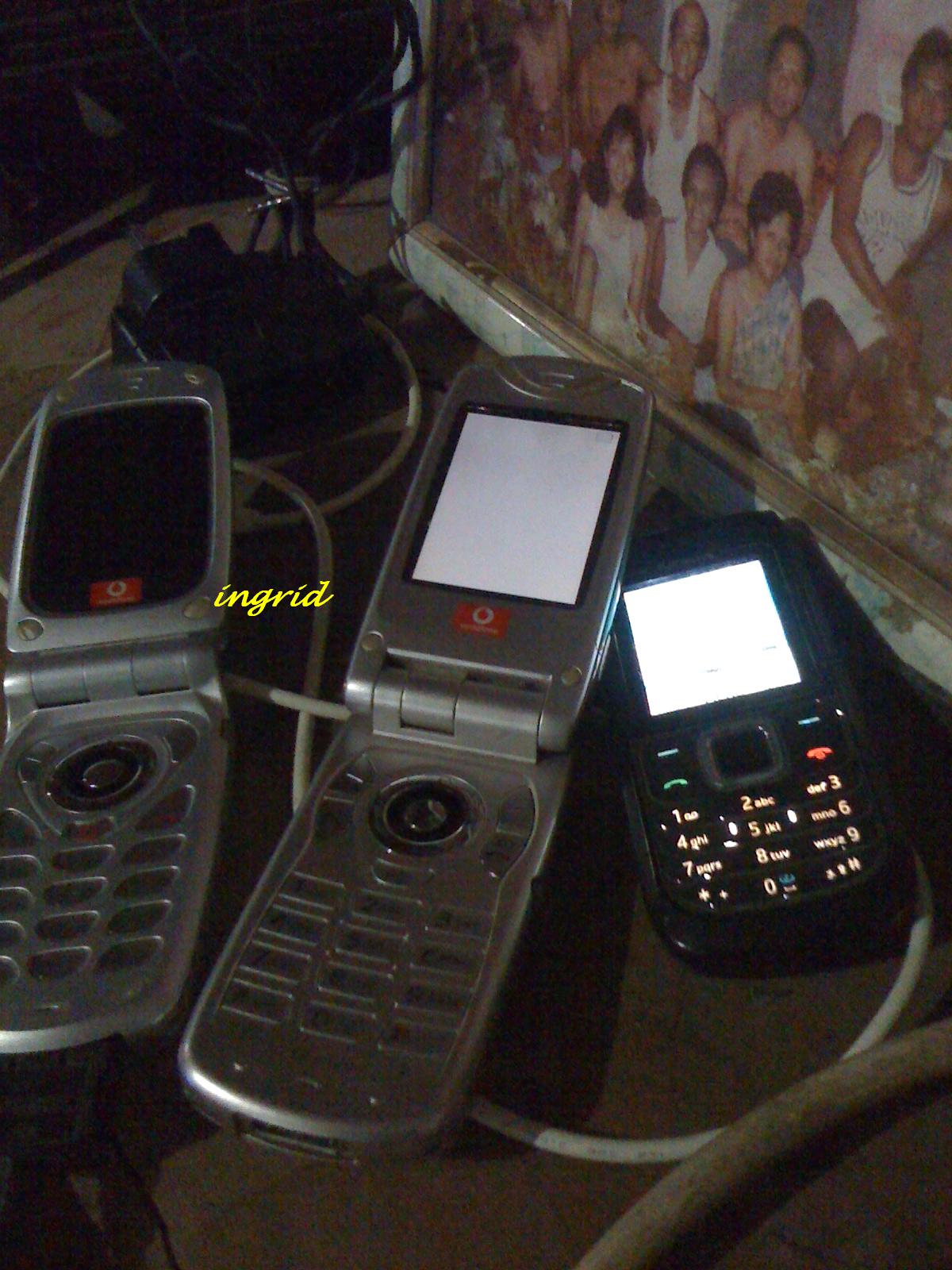 my old cell phones