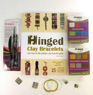 Cover of Hinged Clay Bracelet Book Cover of Hinged Clay Bracelet Book