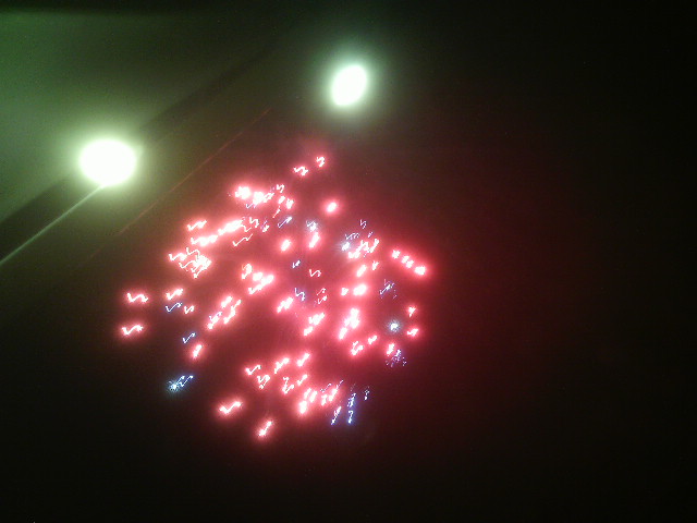 Fireworks to celebrate Fireworks to celebrate