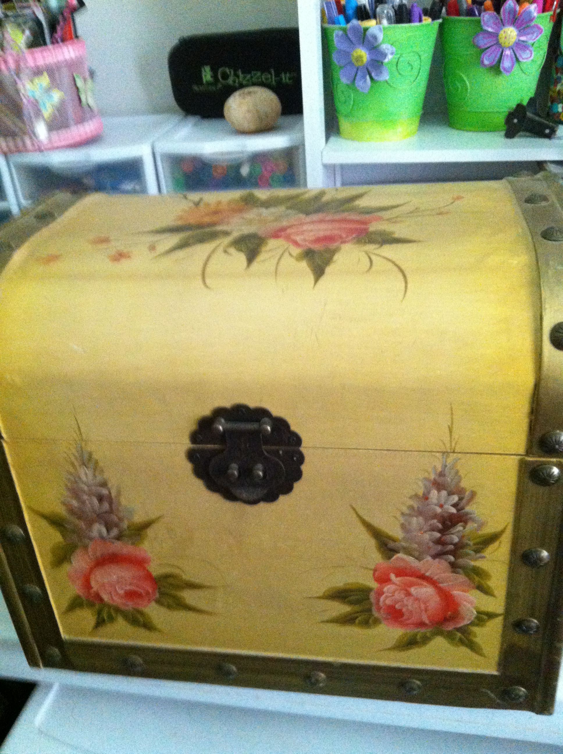 My Mother's Ashes in the Rose Chest ... My Mother's Ashes in the Rose Chest ...