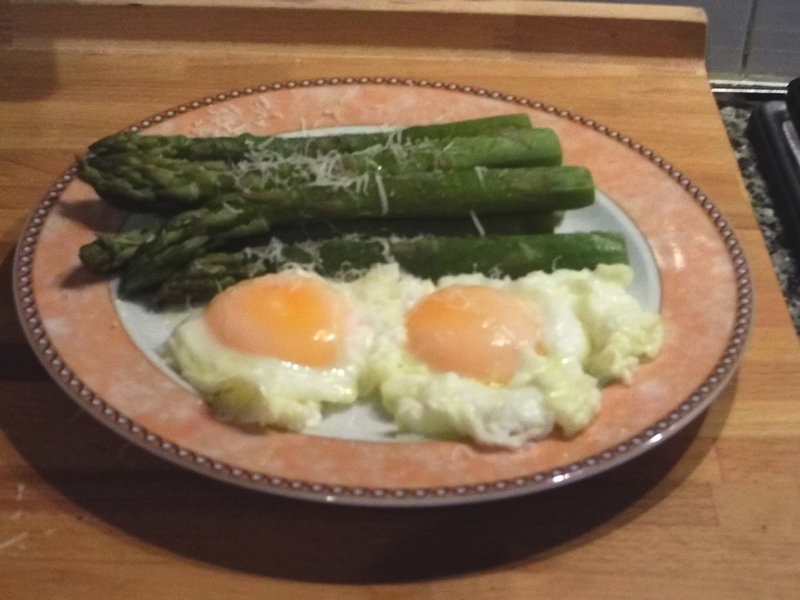 Eggs Asparagus personal photo taken by LadyDuck Eggs Asparagus personal photo taken by LadyDuck