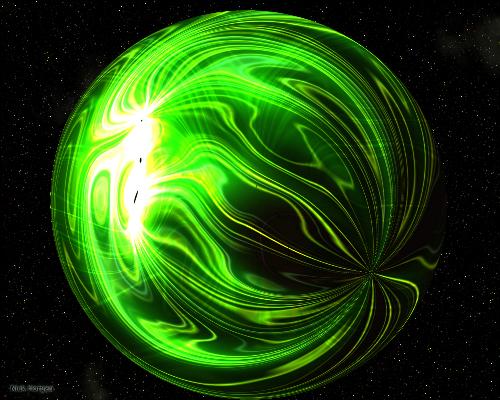 Green Plasma - amazed at this.....you have got to be..voted the best pic of 2006, this shows what a graphic user software can do with the primary GUI