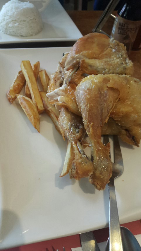 Image is kine. Whole fried chicken Image is kine. Whole fried chicken