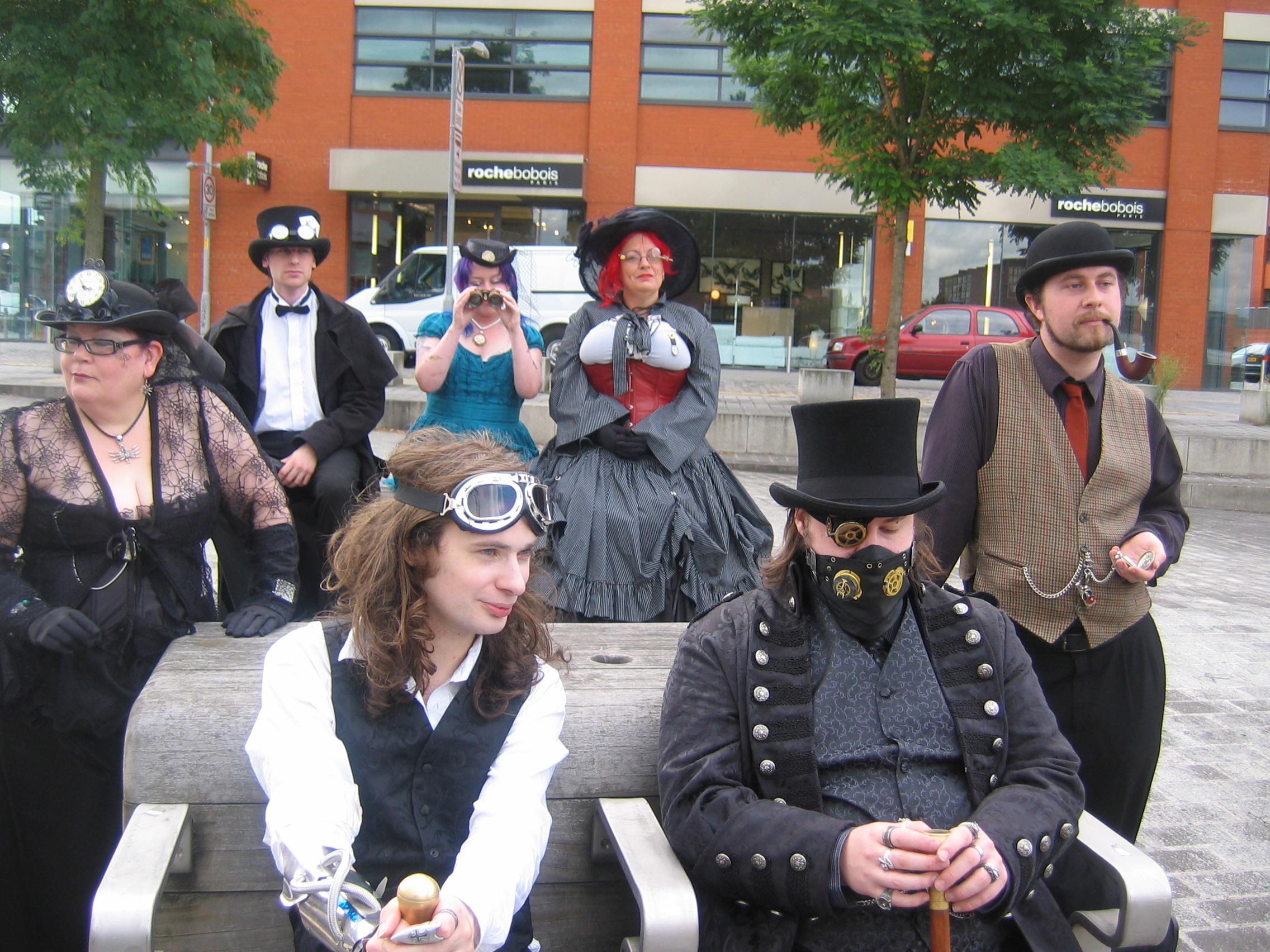 Photo taken by me - Steampunk modelling group Photo taken by me - Steampunk modelling group