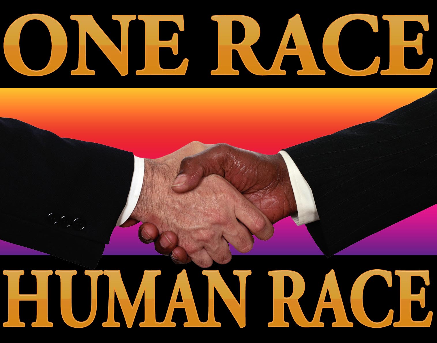 Though we all are one but most evolved are White people.