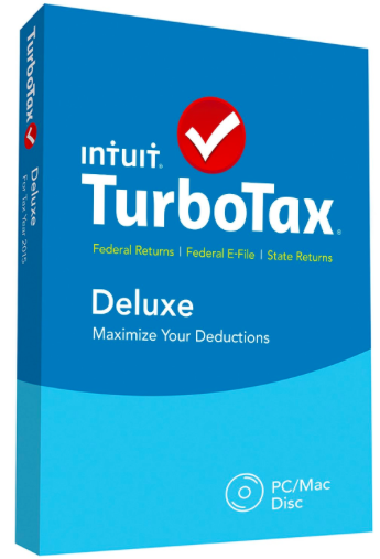 Turbo Tax software box Turbo Tax software box
