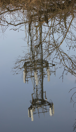 Tower reflection Tower reflection