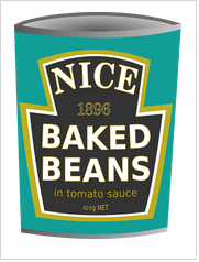 Photo from https://pixabay.com/en/baked-beans-canned-food-beans-tin-151747/ by OpenClipartVectors