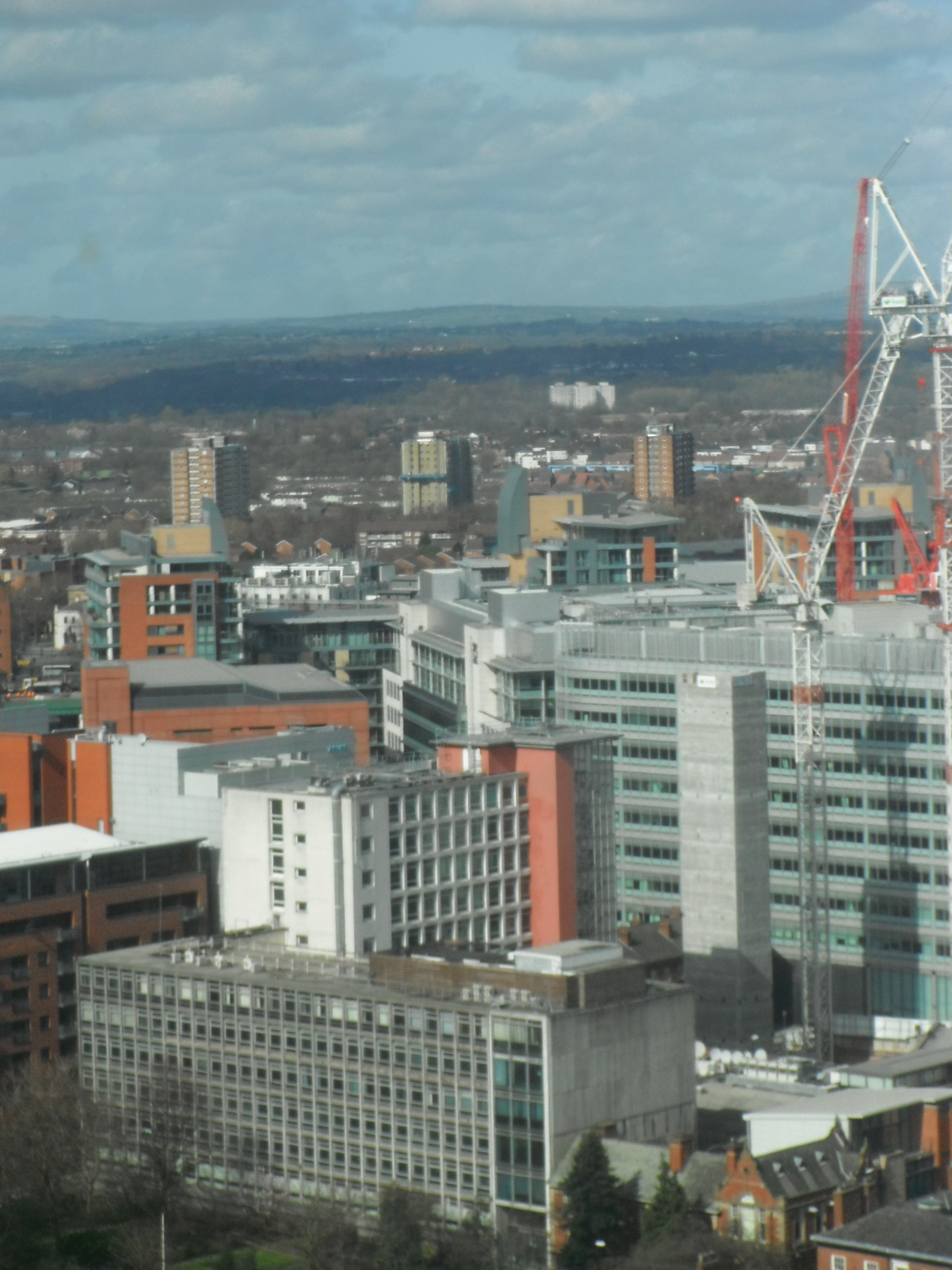 Photo taken by me – view From The Beetham Tower, Manchester – venue for the convention