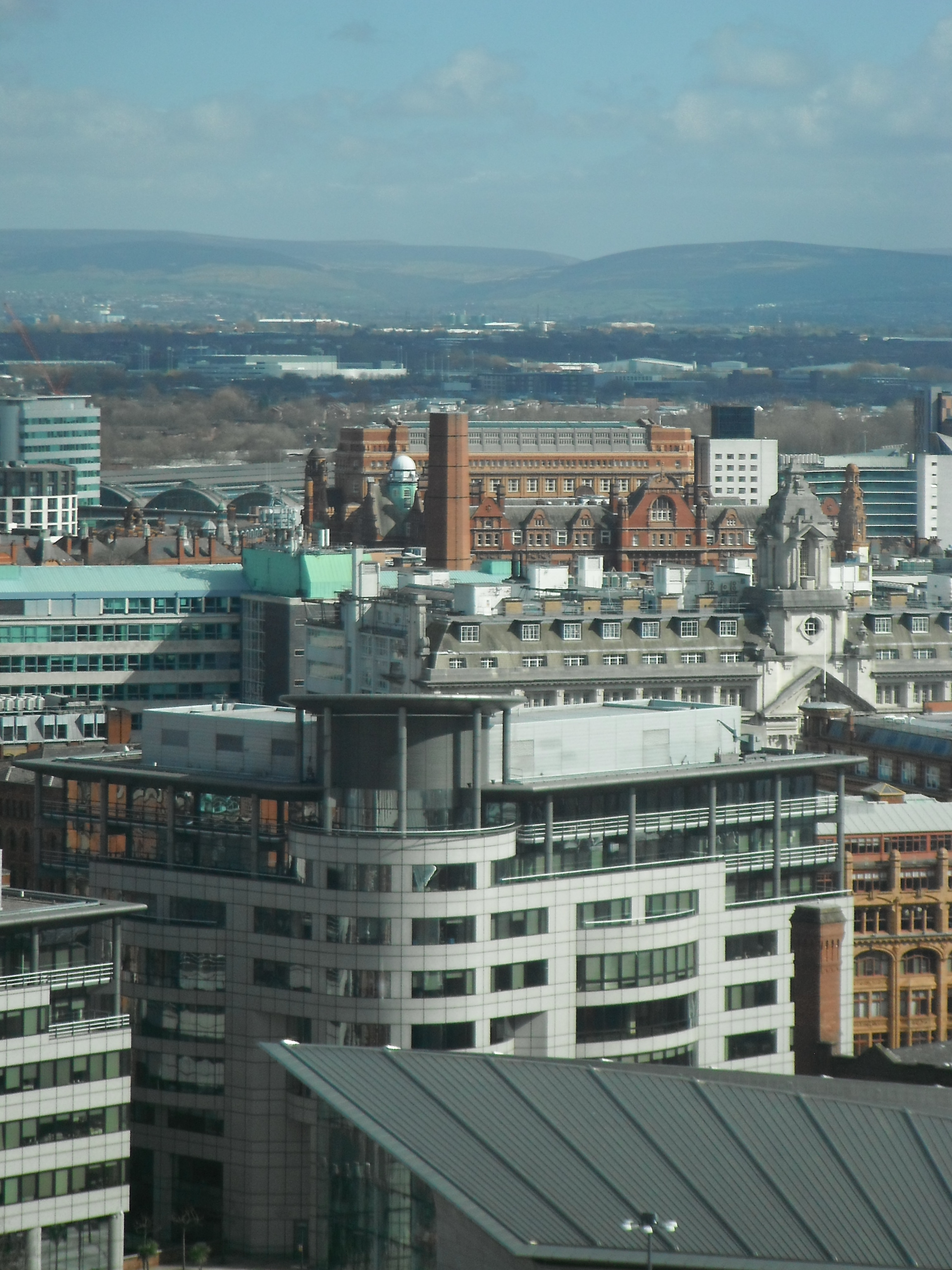  Photo taken by me – The view from The Beetham Hotel, the convention venue 
