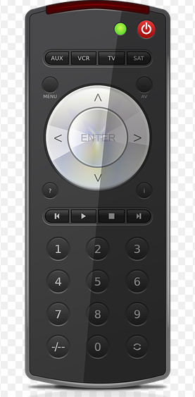 Photo from https://pixabay.com/en/remote-control-infrared-device-149842/ .
