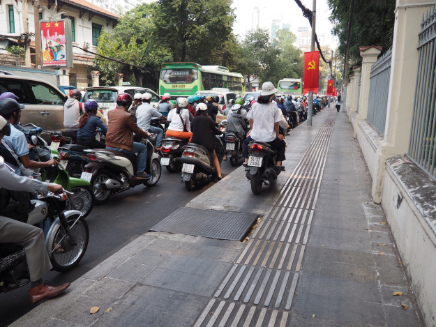 Driving motorbike in a traffic a good brain booster Driving motorbike in a traffic a good brain booster