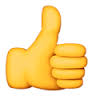 thumbs up thumbs up