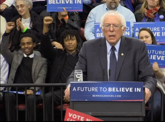 Bernie Sanders Bing., New York Rally
