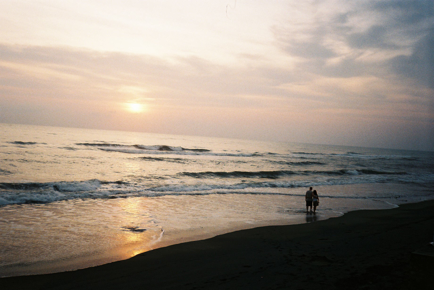Beach Walk - Playa De Oro Beach, Vigan, Ilocos Sur Philippines