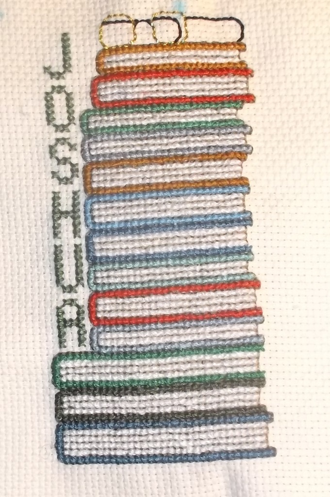 Bookmark I made for a commission with changed color of name