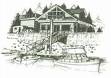 Drawn house - house, drawn house