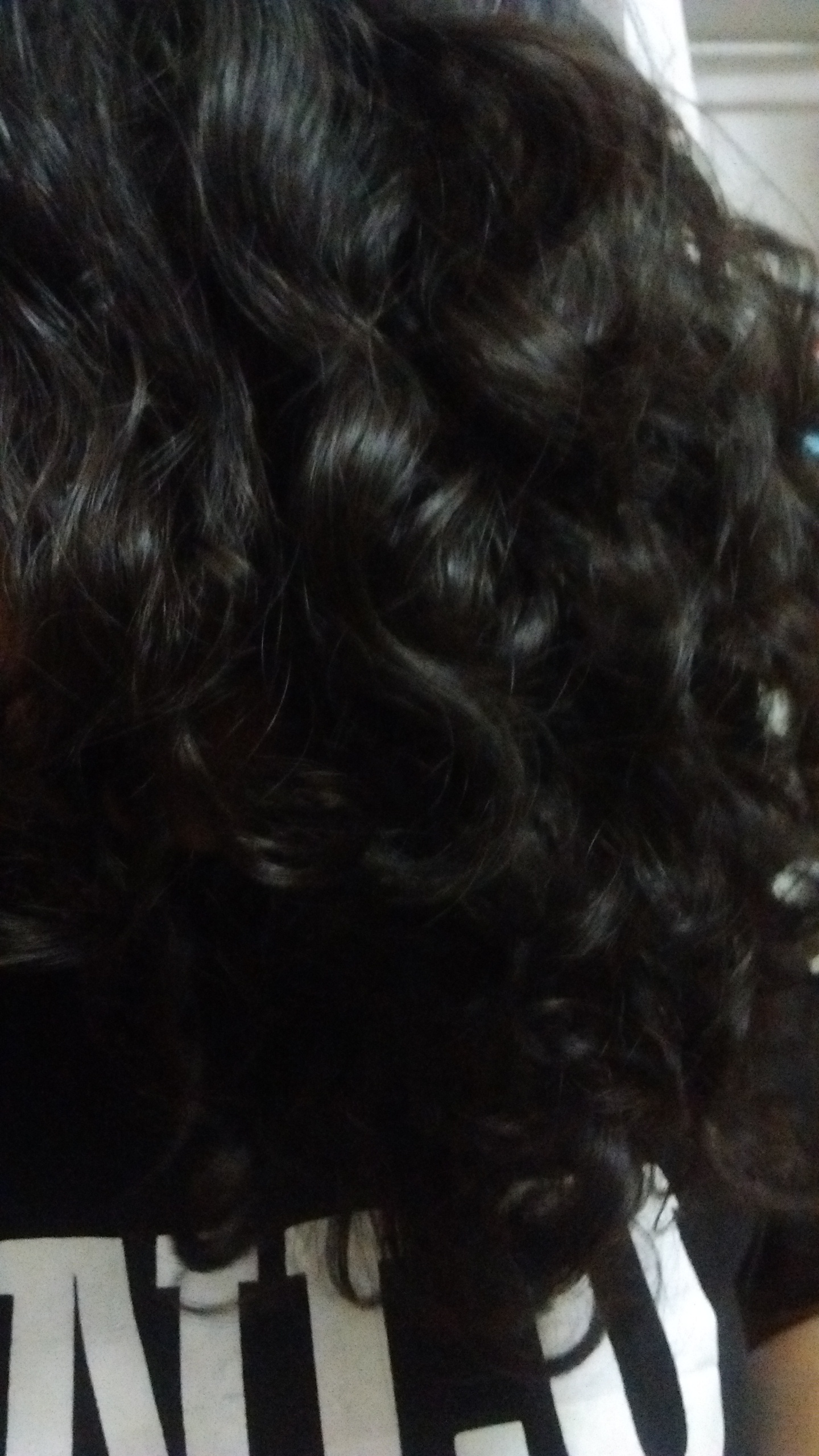 My hair after a wash. My hair after a wash.