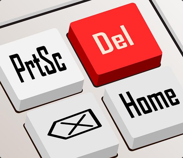 press delete press delete