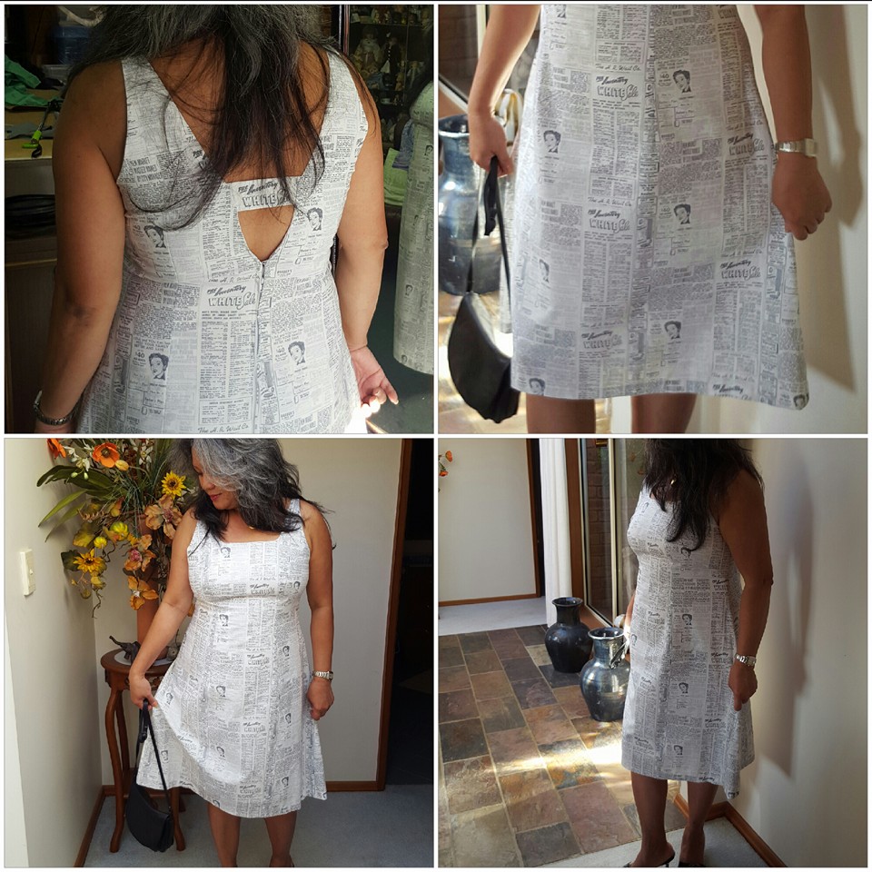 my newspaper dress *epiffanie*