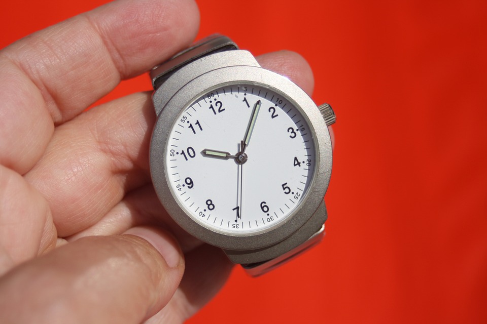 Photo is from https://pixabay.com/en/clock-time-stopwatch-wrist-watch-95330/ . Photo is from https://pixabay.com/en/clock-time-stopwatch-wrist-watch-95330/ .