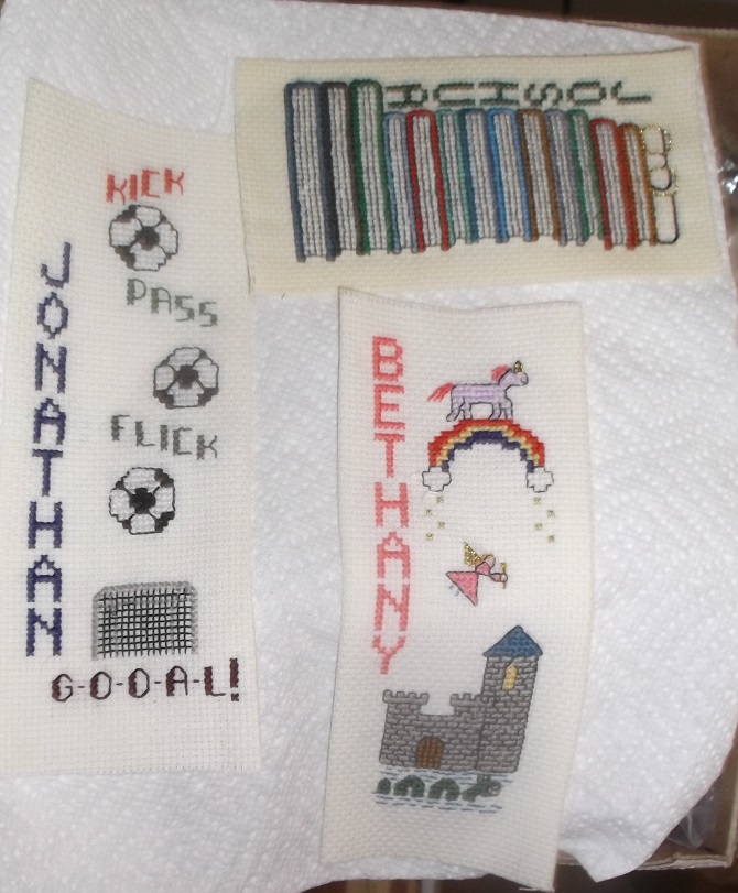 bookmarks I made waiting for their backings. bookmarks I made waiting for their backings.