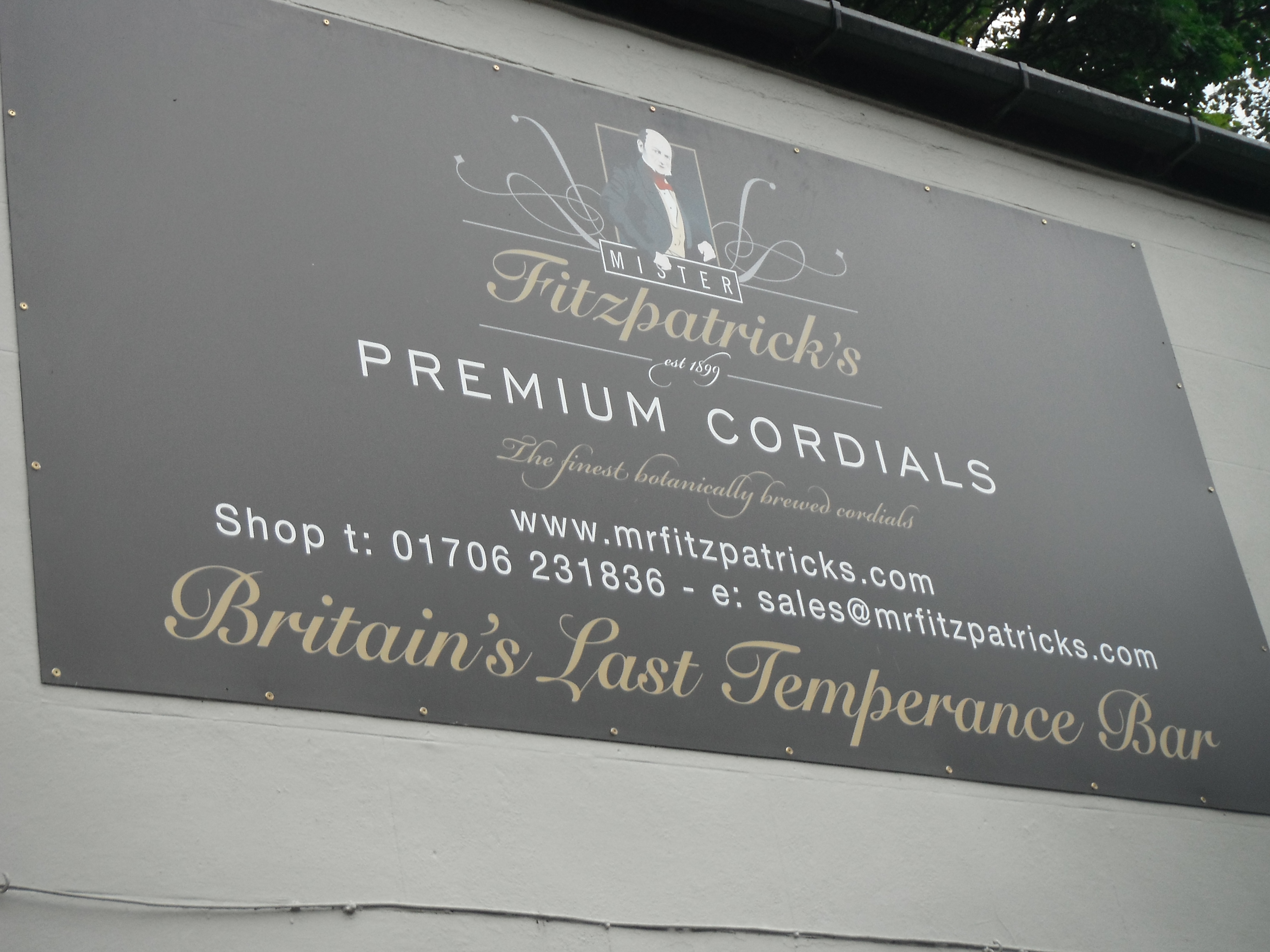 Photo taken by me – the non-pub sign for Mr Fitzpatrick’s, Rawtenstal, Lancashire Photo taken by me – the non-pub sign for Mr Fitzpatrick’s, Rawtenstal, Lancashire