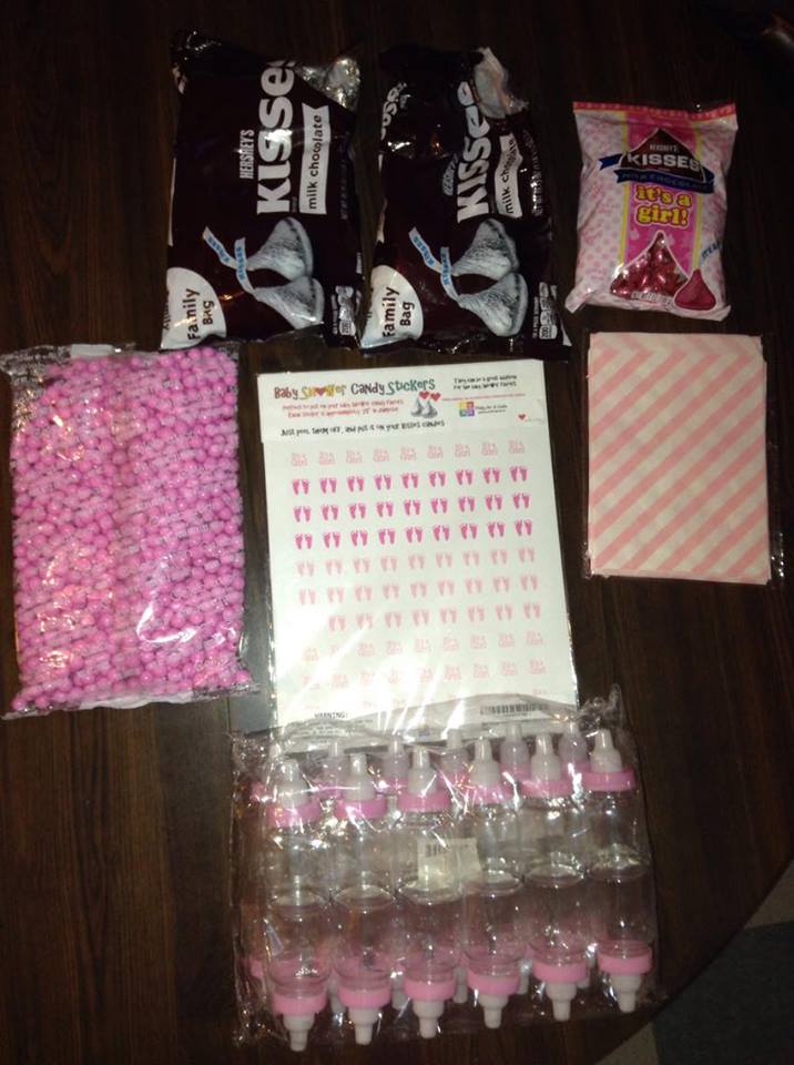 Shower favors to put together Shower favors to put together