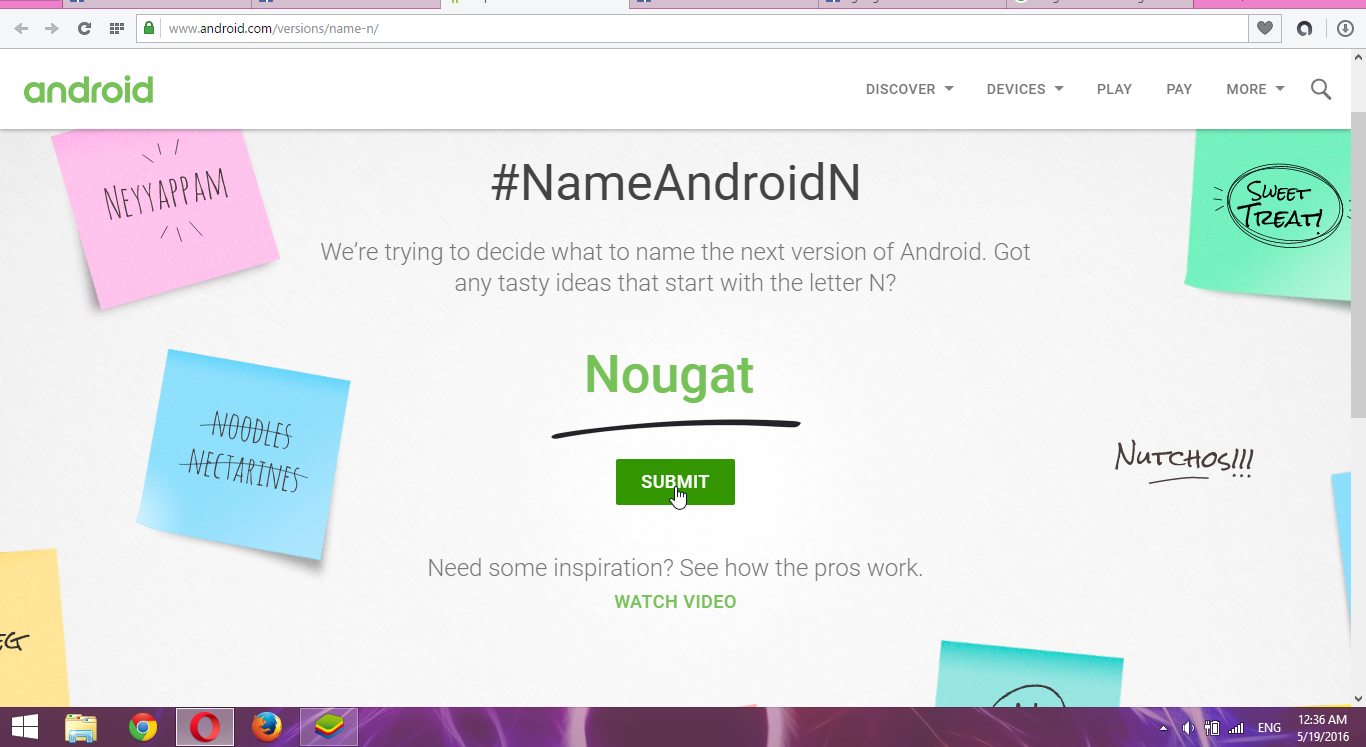 I suggested this name for next Android version