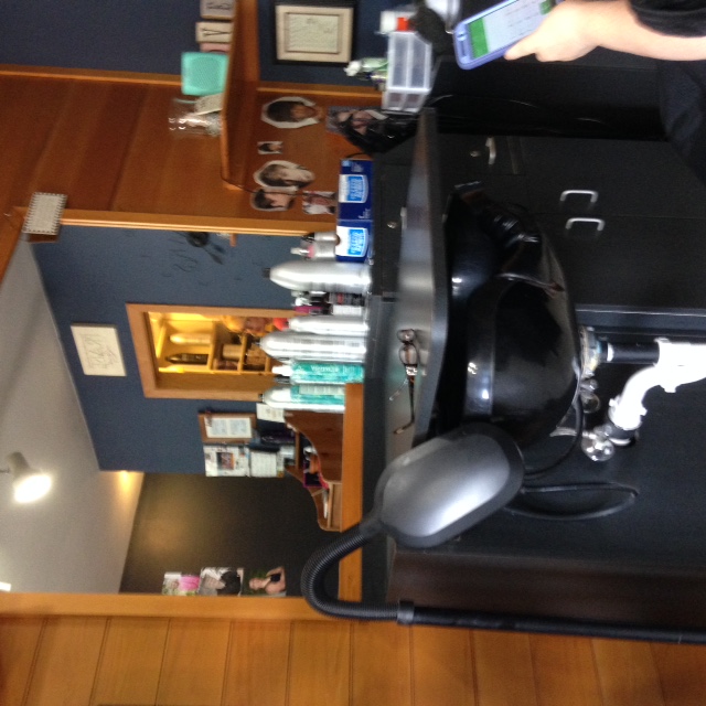 Hair dressing shop inside Hair dressing shop inside