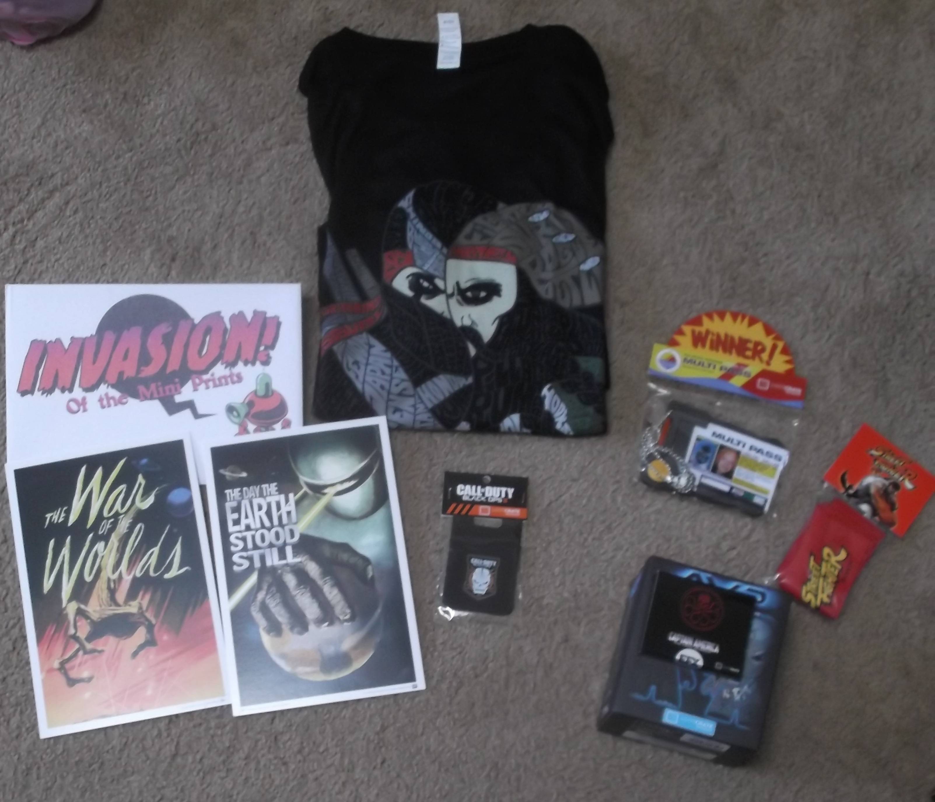 Latest Loot Crate I received--nothing to write home about